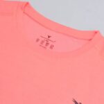 Technosport Men's Active Crew Neck Half Sleeve T-Shirt-OR40 (Peach) (2)