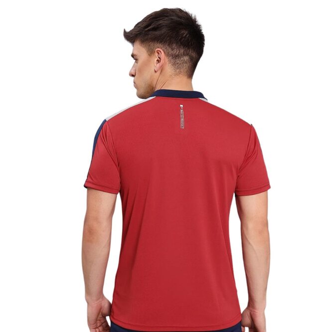 Technosport Men's Active Polo Neck Half Sleeve T-Shirt-P619 (21)