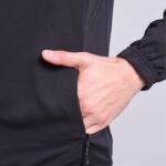 Technosport Mens Active Woven Jacket -PM86 (Black)