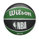 Wilson NBA Team Tribute Bos Celtics Basketball, Size 7 (Green/Black) P1