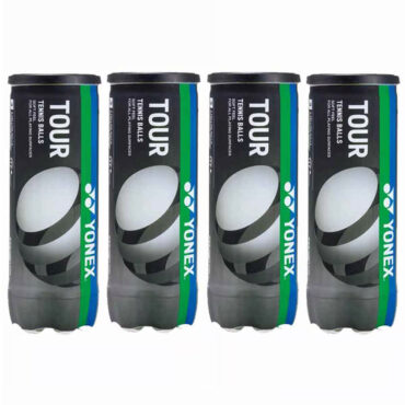 Yonex Tour Tennis Balls (4 Cans-12 Balls)