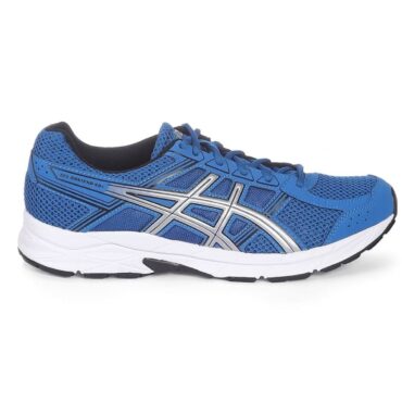Asics Gel Contend 4B+ Running Shoes (LAKE DRIVE/PURE SILVER)