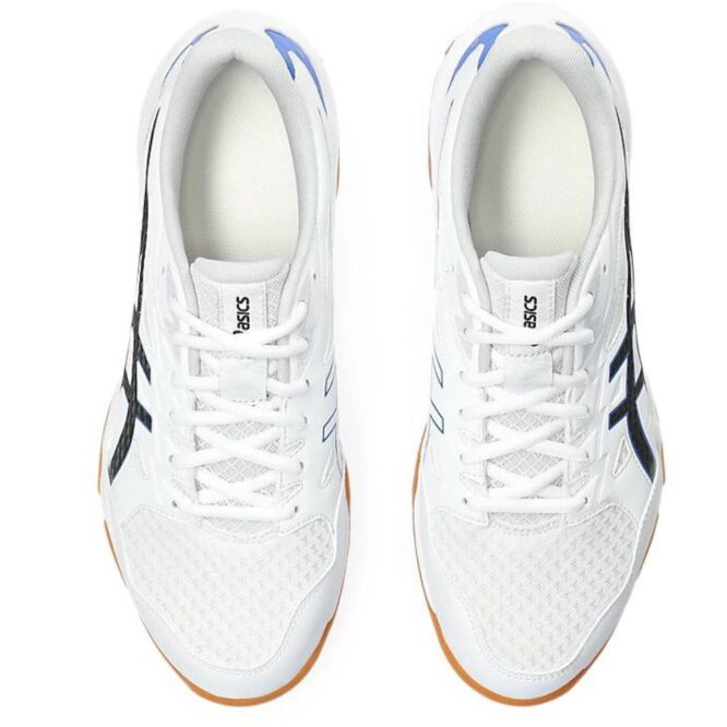 Asics Gel Rocket 11 Badminton Shoes (WhiteBlack) p2