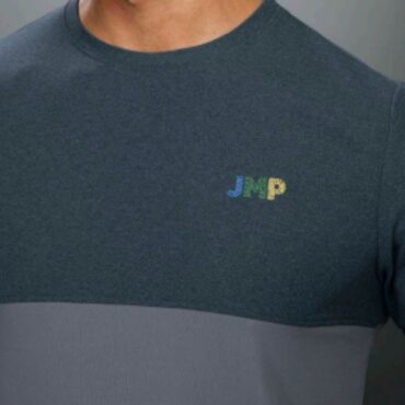 JMP J178 Mens Half Sleeve T-Shirt -Dark Grey