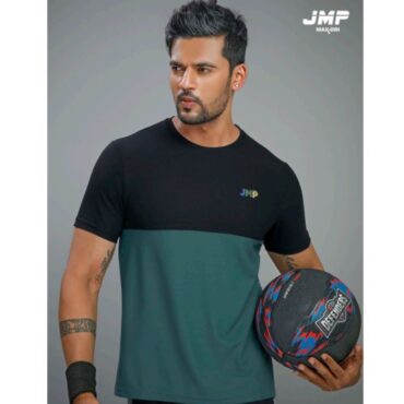 JMP J178 Mens Half Sleeve T-Shirt - Green