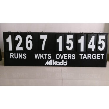 Mikado Cricket Score Board (with Target)