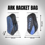 FZ Forza Ark Racket Bag 6Pcs Badminton Kitbag (Estate Blue)