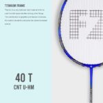 FZ Forza Power 9x-290 Badminton Racquet-Blue