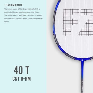 FZ Forza Power 9x-290 Badminton Racquet-Blue