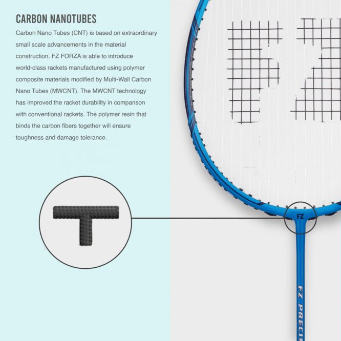 FZ Forza Precision 4000 Badminton Racquet (Olympian Blue)