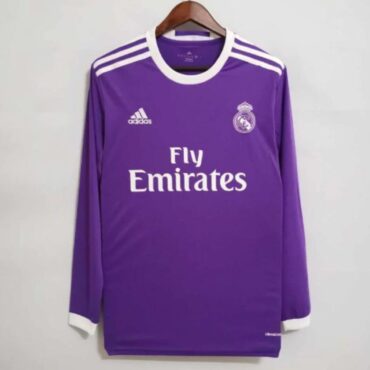Fly Emirates Football Jersey (Fans Wear)-Purple
