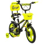 HI-FAST 14 inch Sports Kids Cycle for Boys & Girls 3 to 5 Years with Training Wheels (95% Assembled) (Green) p2