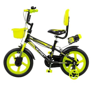 HI-FAST 14 inch Sports Kids Cycle for Boys & Girls 3 to 5 Years with Training Wheels (95% Assembled) (Green) p4