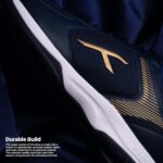 Hundred Court Ace Badminton Shoes (NavyGold)