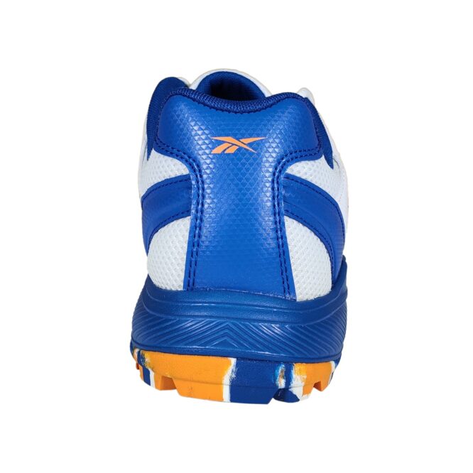 Reebok Re-volve Tech Cricket Shoes (WhiteShocking OrangeVector Blue)