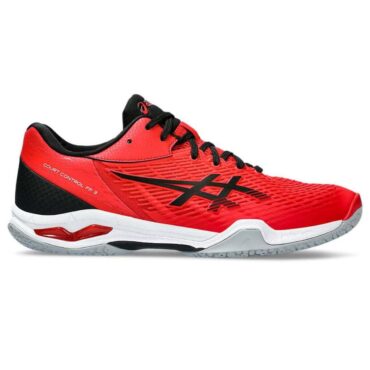 Asics Court Control Ff 3 Badminton Shoes (CLASSIC RED/BLACK)
