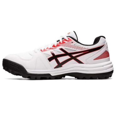 Asics Gel-Lethal Field Cricket Shoes (White/Classic Red) p4