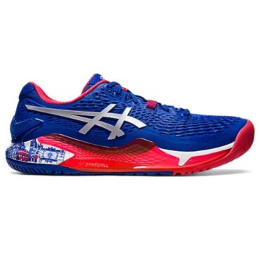 Asics Gel-Resolution 9 Limited Edition Tennis Shoes (Asics BluePure Silver)