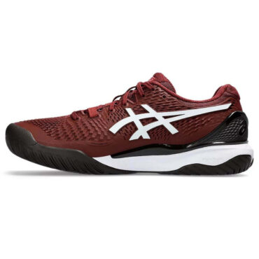 Asics Gel-Resolution 9 Tennis Shoes (Antique Red/White) p21