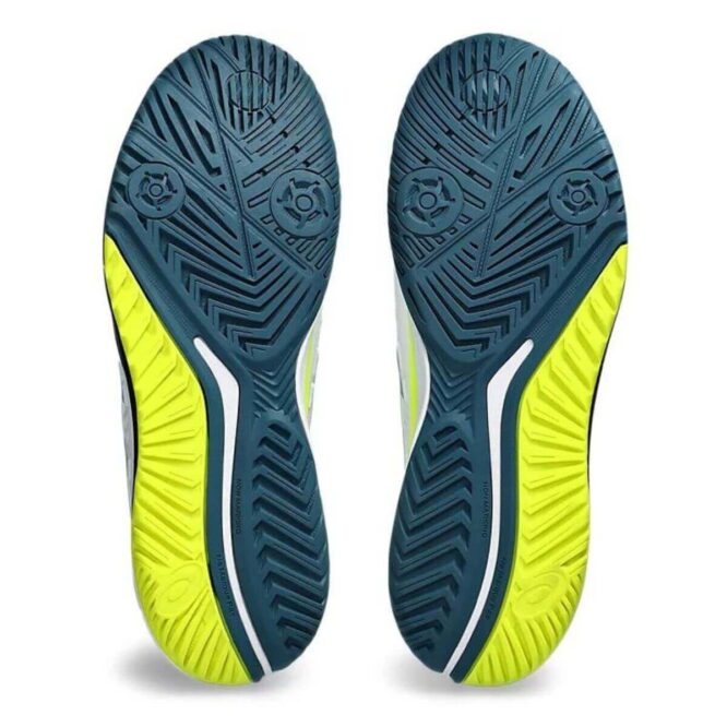 Asics Gel-Resolution 9 Tennis Shoes (White/Restful Teal) p2