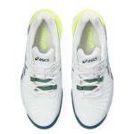 Asics Gel-Resolution 9 Tennis Shoes (White/Restful Teal) p3