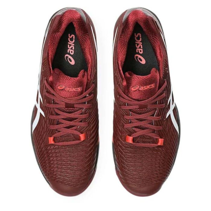 Asics Solution Speed Ff 2 Tennis Shoes (Antique Red/White) p3
