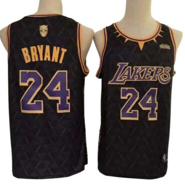 Bryant Lakers 24 Basketball Jerseys (Fans Wear) (Yellow)