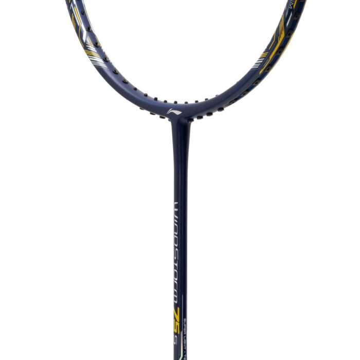 Li-Ning Windstorm 75 S Badminton Racquet Unstrung (Navy/ Silver) p3