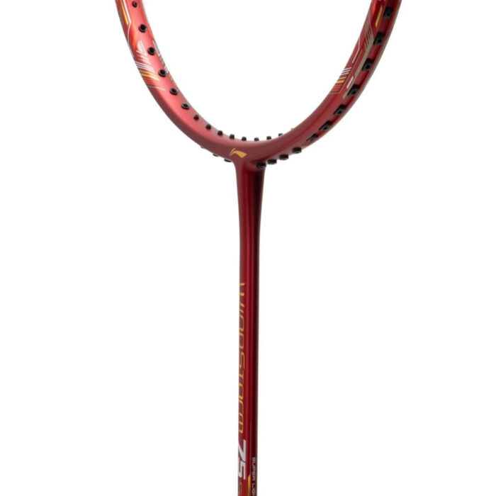 Li-Ning Windstorm 75 S Badminton Racquet Unstrung (RedGold) p4