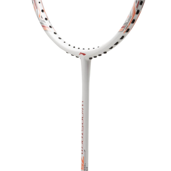 Li-Ning Windstorm 75 S Badminton Racquet Unstrung (White/Red) p2