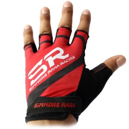 Simmons Rana Racing Gloves-Red