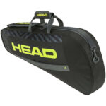 Head Base 2023 Tennis Kit Bag (BLACKNEON YELLOW)-S