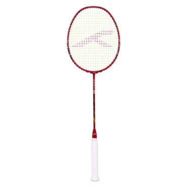 Hundred Rock 88 Badminton Racquet-Red