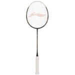 Li-Ning Air-Force 73 G3 Strung Badminton Racquet-Dark greywhitegold