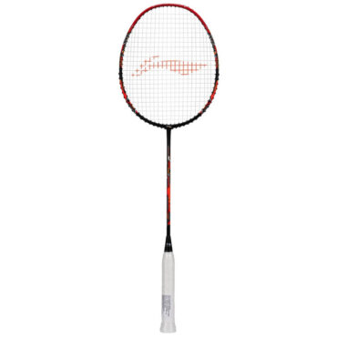 Li-Ning Air-Force 77 G3 Strung Badminton Racquet-Black/red/orange