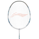 Li-Ning Air-Force 77 G3 Strung Badminton Racquet-White/silver/blue PP3