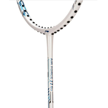 Li-Ning Air-Force 77 G3 Strung Badminton Racquet-White/silver/blue P4