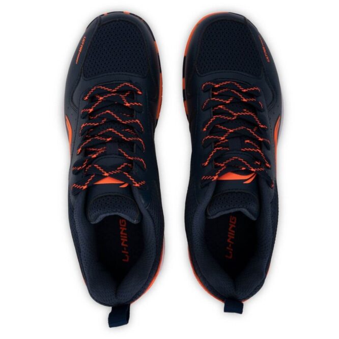 Li-Ning Ultra IV Badminton Shoes (Navy/Orange) p3