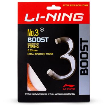 Lining NO. 3 Boost Badminton String-OUTRAGEOUS ORANGE