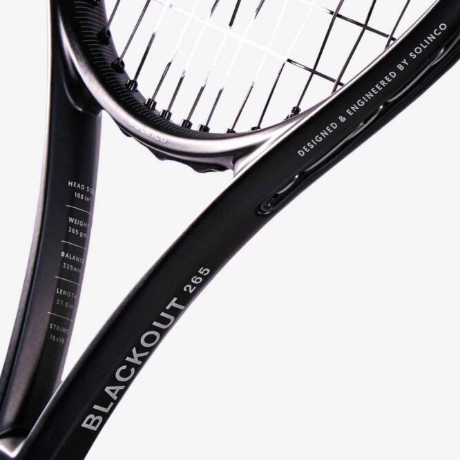 Solinco Blackout 265 Tennis Racquet P2