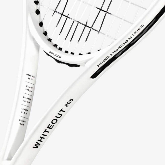 Solinco Whiteout 305 Tennis Racquet P1