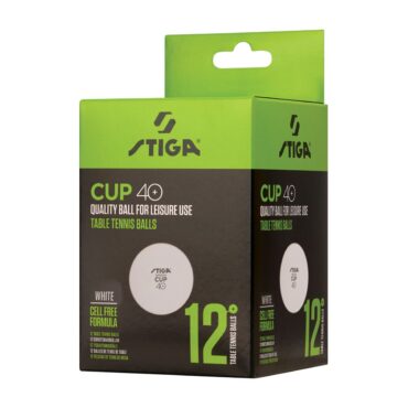 Stiga Cup Table tennis Ball (Pack of 12)