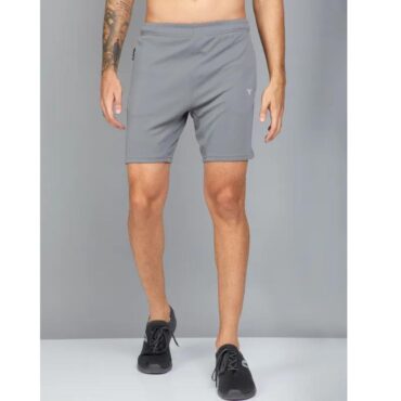Technosport Shorts (OR-26)-Iron Grey