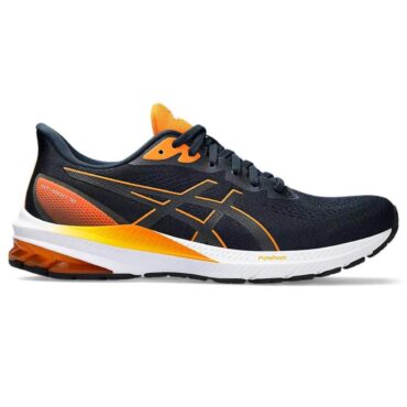 Asics GT-1000 12 Running Shoes (French Blue/Bright Orange)