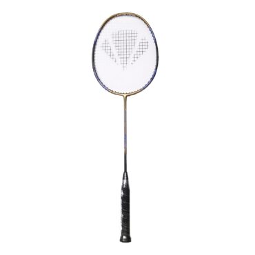 Carlton Carbotec 3000 Strung Badminton Racquet (Gold) (1)