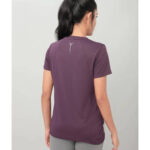 Technosport Women's Active Running T-Shirt-W123(Shadow Purple) (2)