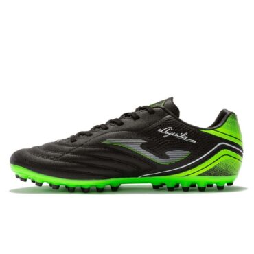 Joma Aguila Firm Ground 2301 Football Shoes (Black/Green Fluo) p1