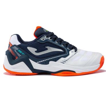Joma T Set Men Clay Court Tennis Shoes (Navy/White)