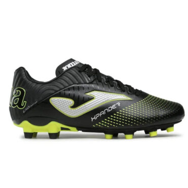 Joma Xpander Firm Ground 2301 Football Shoe (Black/Lemon Fluor)