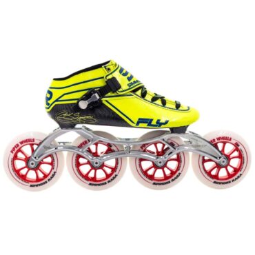Simmons Rana Fly package with Rush frame & Piper wheels-4X110-Yellow-4W